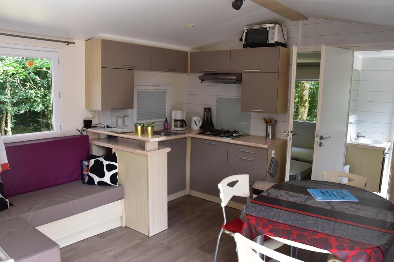 Mobil-Home A La Campagne Le Faou Kültér fotó